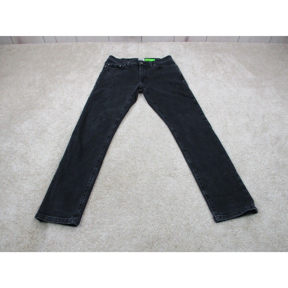 Flint And Tinder Jeans Mens 29 Black Denim Slim Tapered Huckberry 29x29 USA